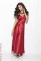 Satin halter neck gown