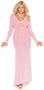 Long sleeve lace gown