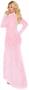 Long sleeve lace gown