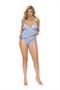 Scalloped lace and mesh cami top - Plus