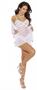 Plus Size 3PC Lace babydoll with Matching G-string Set