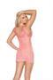 Mesh and lace babydoll
