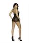 Lace babydoll with underwire demi cups