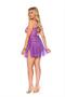 Embroidered mesh babydoll