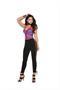 Zip front bustier