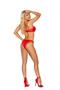 Mesh bra with lace trim, strappy front detail