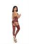 Lace halter style teddiette