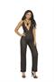 Deep V lace jumpsuit