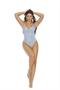 Mesh and lace teddy with underwire cups