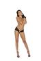 Lace g-string with O ring.