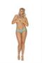 Eyelash lace Brazilian back panty.