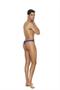 Men's snap closure thong.