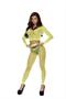 Long sleeve diamond net top and matching leggings.