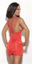 Deep V Mini Dress