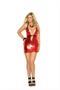 Lamé halter mini dress-Plus