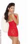 Deep V lace halter dress