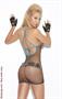Diamond net mini dress