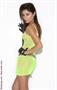 Fishnet mini dress