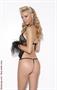 Fishnet cami top and g-string