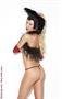 Lace teddy with self adhesive pasties