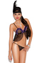 Sheer cami top and g-string