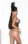 Sheer cami top and g-string