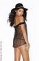 Off the shoulder babydoll and g-string