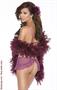 Bra top and skirt with attached g-string