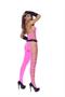 Deep V Opaque Bodystocking