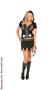 4 pc. Chloe Bones costume