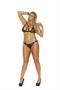 Fishnet bra top - Plus