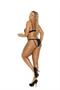 Fishnet bra top - Plus
