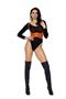 Leather harness with adjustable buckle straps