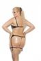 Leather garter belt