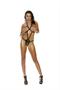 Vinyl halter neck open bust