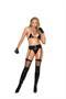 Vinyl garter belt