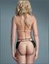Crotchless Panties Wave Lace