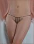 Crotchless Pearl G String