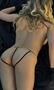 Cross Straps Open Brief Panties