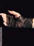 Black Lace Fingerless Gloves