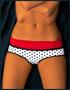 Polka Dot Jersey Hipster Panties