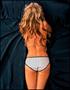 Polka Dot Jersey Brief Panties
