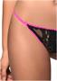 2 PC. Peek-a-boo lace triangle bra