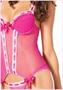 2 PC. Padded underwire cami garter