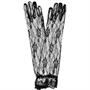Gloves Black Lace Elbow