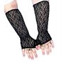 Gloves Black Lace Elbow