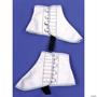 Grey Felt Spats