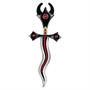 She Devil Dagger With Garter Costume Accessory