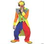 Spanky Stripes Adult Clown Costume