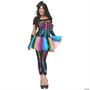 Funky Punk Bones Adult Plus Size  Costume
